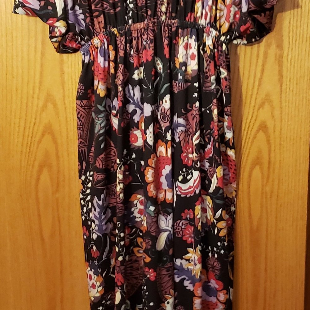 Leona Edmiston Mandy Flowers of Orient Floral Maxi - Picture 7 of 10